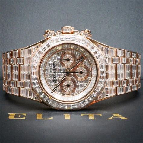 diamond ap watch price|audemars piguet baguette diamonds price.